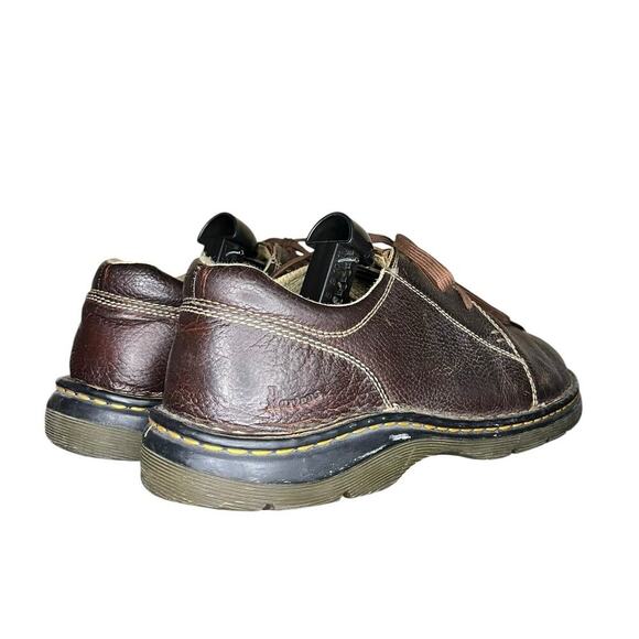 ***SOLD*** Dr Martens Docs Men 11 Brown Leather Split Toe Casual Oxford - Picture 4 of 6